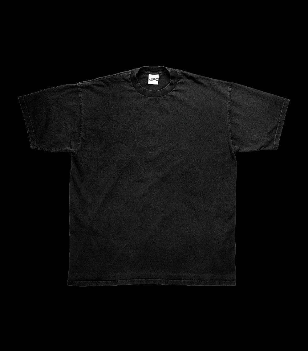 Black T-Shirt Mockup